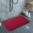 thumbnail image 2 of GETAFUN Clearance Sale ! 2pcs Bathroom Mat, 16X24in , Soft and Absorbent Bath Rugs, Machine Wash Dry, Non-Slip Carpet Mat for Tub, Shower, and Bath Room, 2 of 6