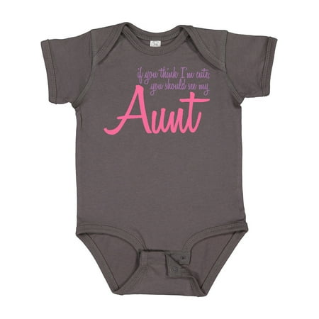 

Inktastic Cute Aunt Gift Baby Boy or Baby Girl Bodysuit