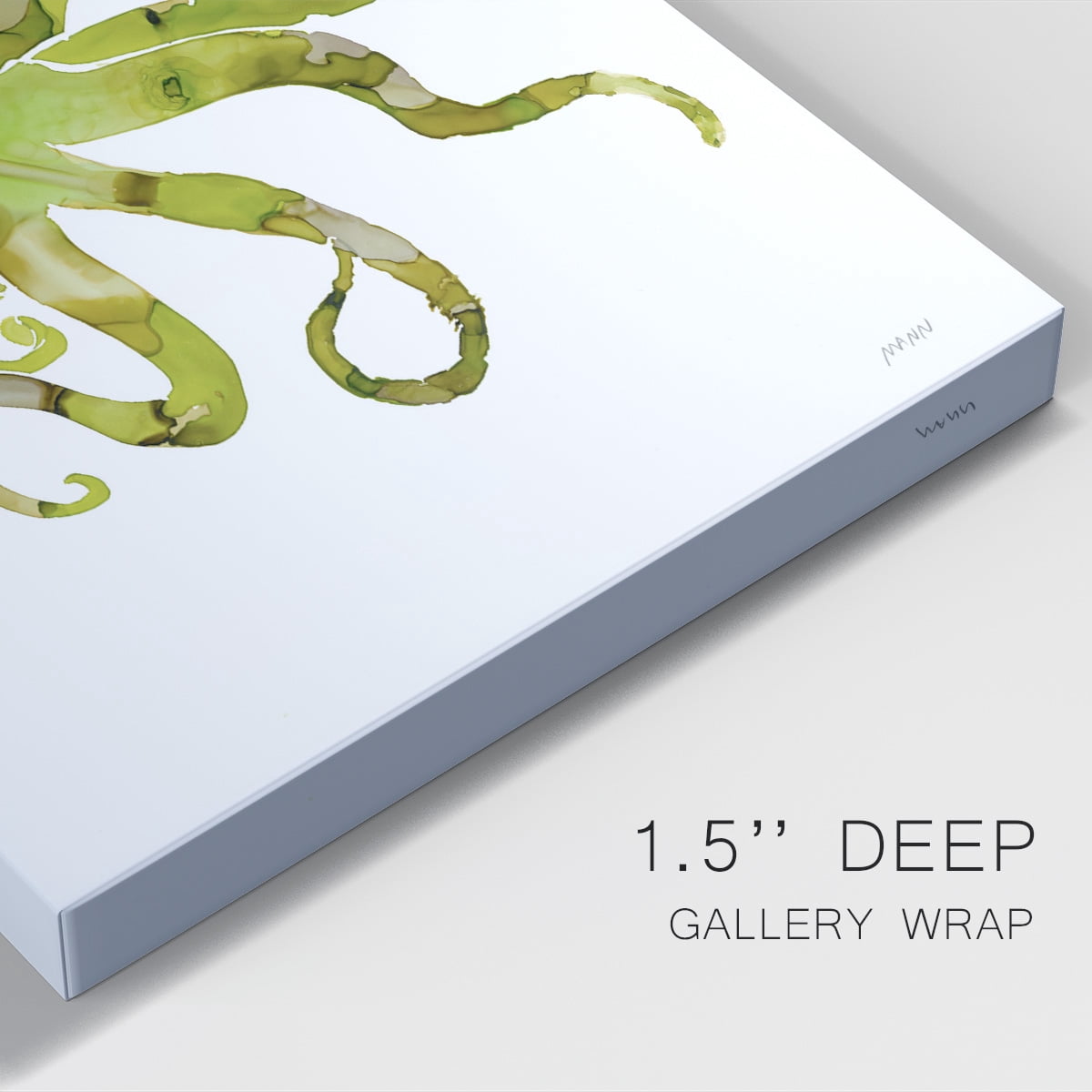 Octopus Premium Gallery Wrapped Canvas - Ready to Hang
