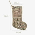 thumbnail image 4 of GEX 19'' Tactical Christmas Stocking Military Christmas Stocking Camouflage Stocking Multicam, 4 of 8