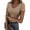 Light Khaki, variant on Women Spring Tops Trendy Ribbed Short Sleeve V Neck Fitted Basic Tee Shirts Casual Going Out Summer Outfits