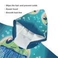thumbnail image 5 of Kid Hooded Beach Towel inch Bath Poncho Towels Soft Absorbent Quick Dry for Boy Girl Hello Summer Jellyfish M, 5 of 7