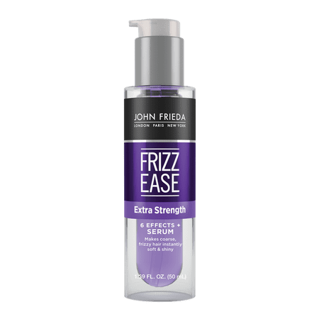 Diamond Hair Serum - John Frieda Frizz Ease Extra Strength 6 Effects+ Serum, 1.69 Ounces