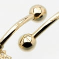 thumbnail image 3 of 14 Karat Gold Basic Curved Barbell, 3 of 3