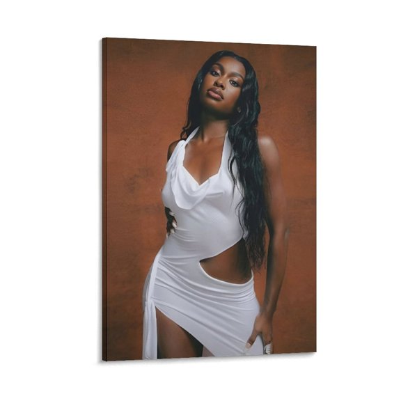 Coco Jones Music Singer Cover Posters Home Decor Poster Wall Art Canvas Wall Art Poster Decorative Bedroom Modern Home Print Picture Artworks Posters 24x36inch(60x90cm)