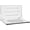 White, variant on Seachrome Shaf-185155- Silhouette 16" Wide Wall Mounted Shower Seat - White / White Frame