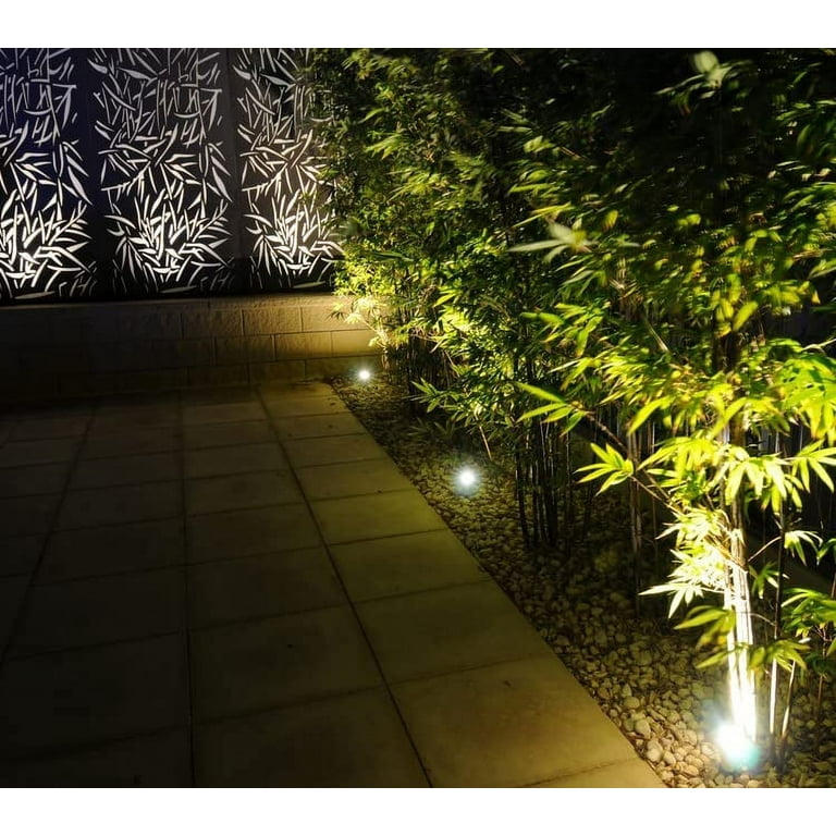 Lumina Lighting Lumina 4W LED Landscape Lights Cast-Aluminum Waterproof Outdoor Low Voltage Spotlights for Walls Trees Flags Light with Warm White 4W