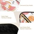 thumbnail image 5 of FORMRS Makeup Bag Travel Cosmetic Organizer for Women Fold Flat Zipper Pouch with Handle, Citrus Slice, 5 of 8