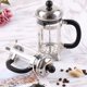 thumbnail image 3 of ¡Oferta! Utensilios de cocina Dusknt: ¡Oferta! Cafetera de acero inoxidable para té y café, cafetera de borosilicato, prensa, filtro de vidrio, cocina, comedor y bar, desmineralizador., 3 of 8