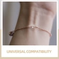thumbnail image 3 of WEUVEB 2Ud Conectores Para Pulseras Y Collares De Metal Plateado Con Fácil Y Seguro, 3 of 8