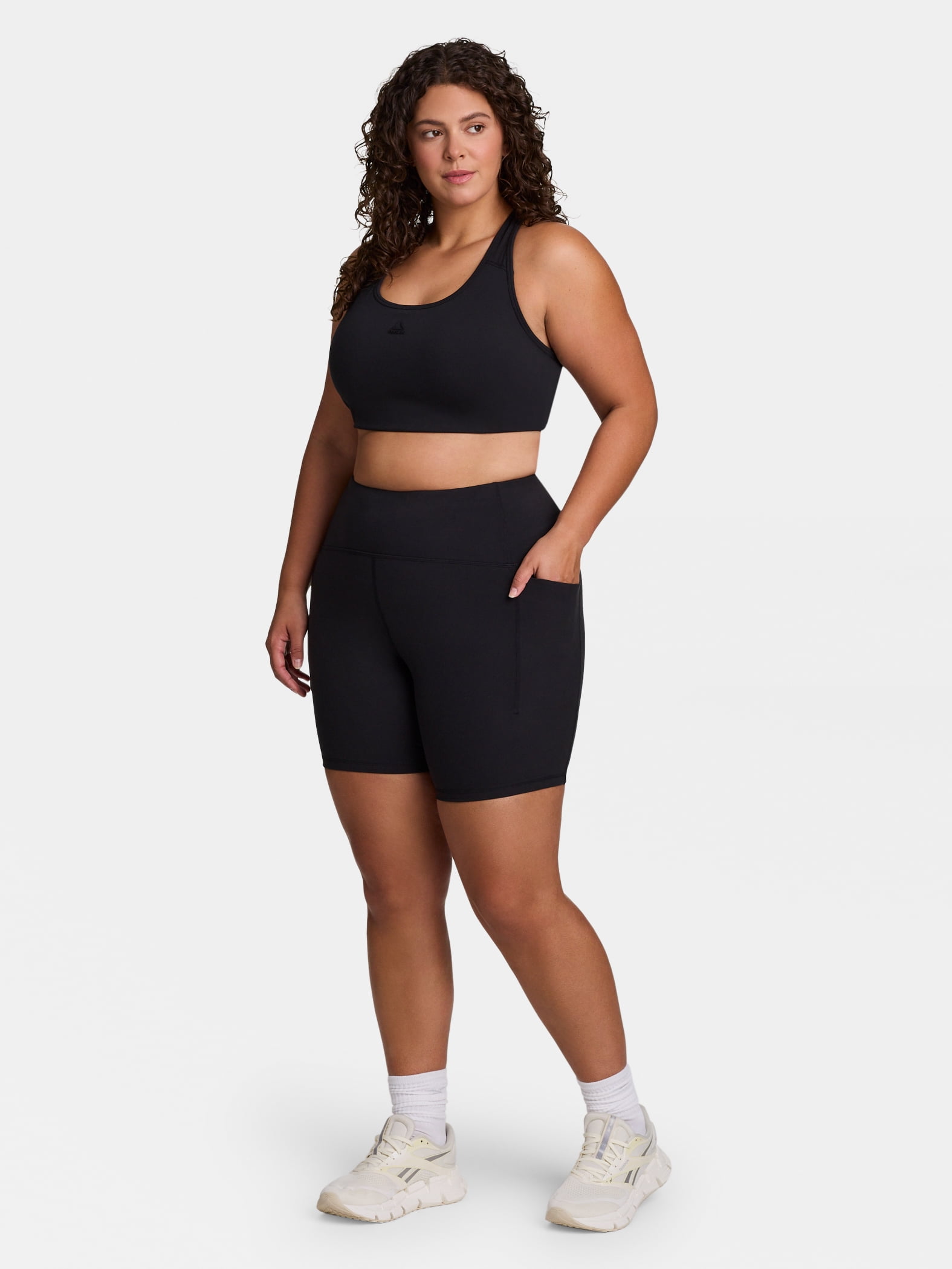 Reebok Women's Reflex High Rise Short, 7" Inseam, Sizes XS-4X