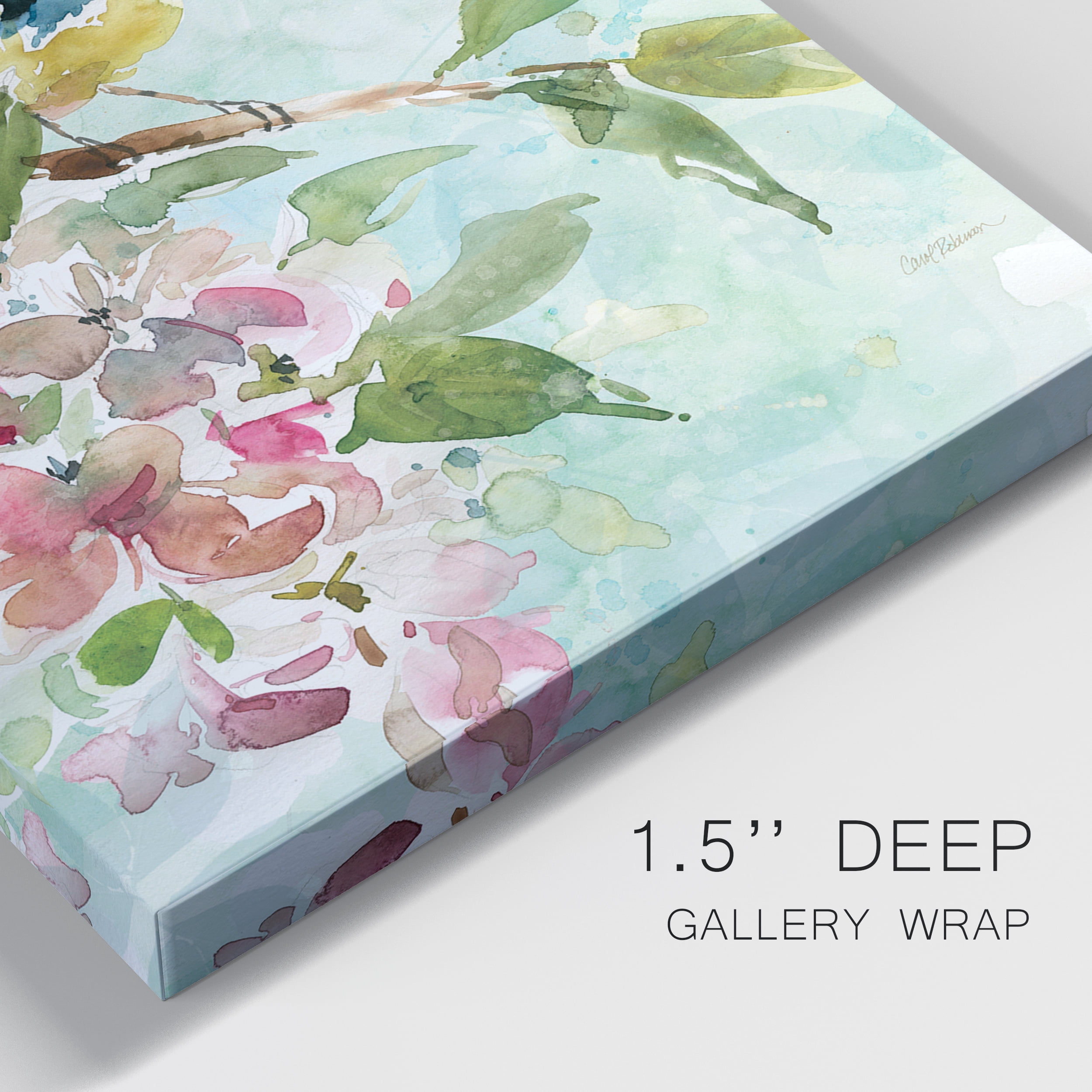 Asbury Garden Song I Premium Gallery Wrapped Canvas - Ready to Hang - Set of 2 - 18 x 27 Each