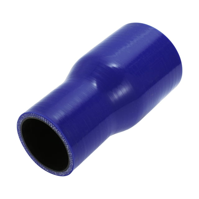 Ofertas Únicas 51mm a 70mm ID Acoplador Recto de Manguera de Silicona 4 Capas de Tela Intercooler Calentador Turboalimentador Tubería de Entrada de Aire Radiador Tubo de Refrigerante Azul Negro