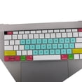 thumbnail image 4 of stanreset Keyboard Cover Laptop Waterproof Dustproof Keyboard Silicone Film Replacement for Macbook Air, Colorful Mint, 4 of 8