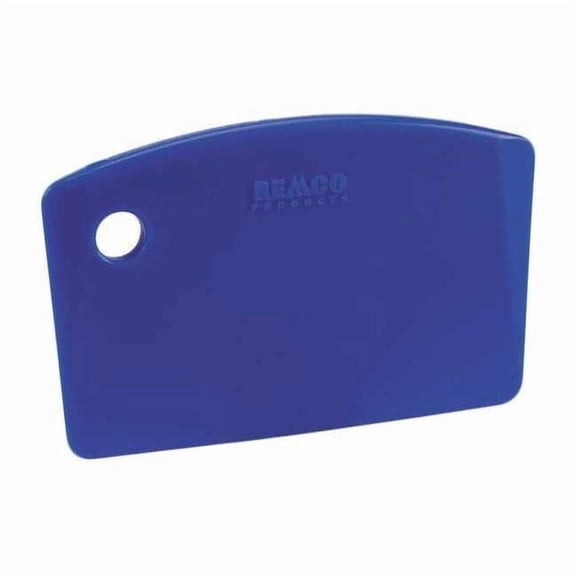 Remco Mini Bench Scraper,5-1/2 x 3-1/2 in,Blue 69593