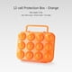thumbnail image 3 of Caja contenedora de huevos de 12 rejillas, caja de almacenamiento portátil para huevos al aire libre con asa (naranja) Likrtyny Para estrenar, 3 of 9