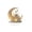 D, variant on Acrylic Eid Mubarak Ornaments - Eid Mubarak Moon Castle Decoration, 2D Ramadan Hanging Ornament Moon Castle Hanging Pendant for Shelf Office Living Room Home Decor