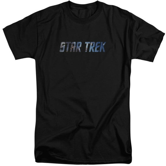 Star Trek - Space Logo - Tall Fit Short Sleeve Shirt - X-Large