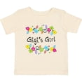 thumbnail image 3 of Inktastic Gigis Girl Bright Flowers Girls Baby T-Shirt, 3 of 5