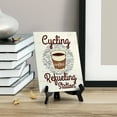 thumbnail image 3 of Signs ByLita Cycling Refueling Station, Table Sign With Acrylic Stand (6 x 8"), 3 of 4