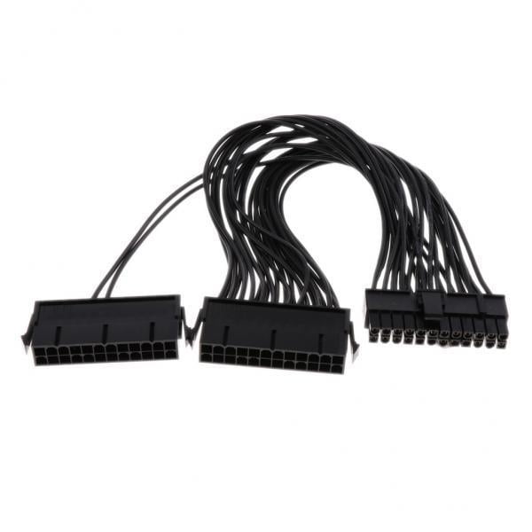 Cable de extensión de la fuente de alimentación Sunnimix 30cm 24 Pin