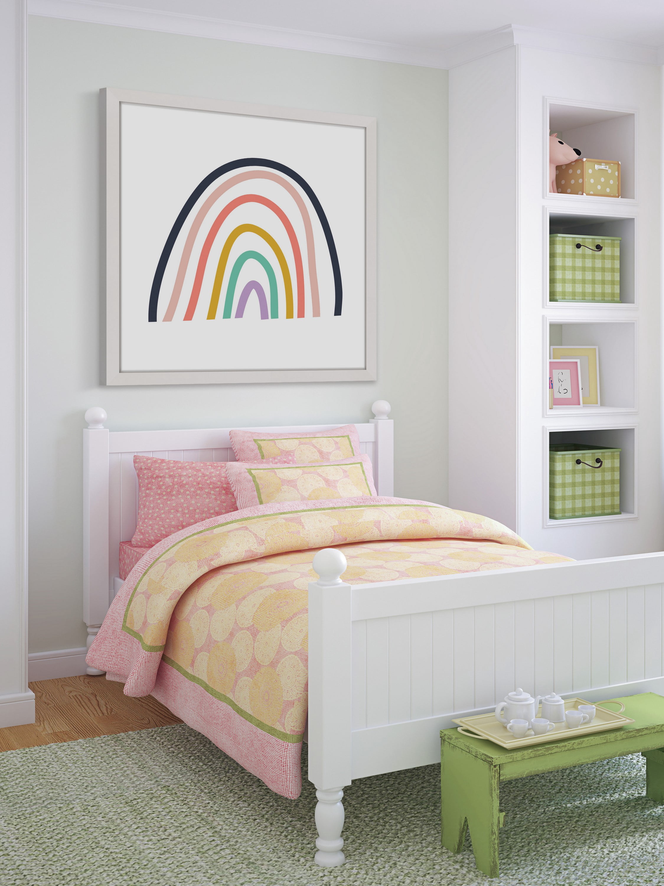 "Rainbow" Framed Painting Print