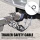 thumbnail image 3 of Cable De Remolque De Seguridad De Remolque Con Gancho S - 3500 Lbs De Carga De Carga De Soporte De Carga, Longitud Ajustable De 27.6 Pulgadas Para RV,, 3 of 7