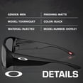 thumbnail image 2 of Oakley OO9521 Tourniquet Square Shaped Non-Polarized Sunglasses for Men - Includes Official Eyewear Kit - Matte Black Frame with Prizm Black Lens, 2 of 5