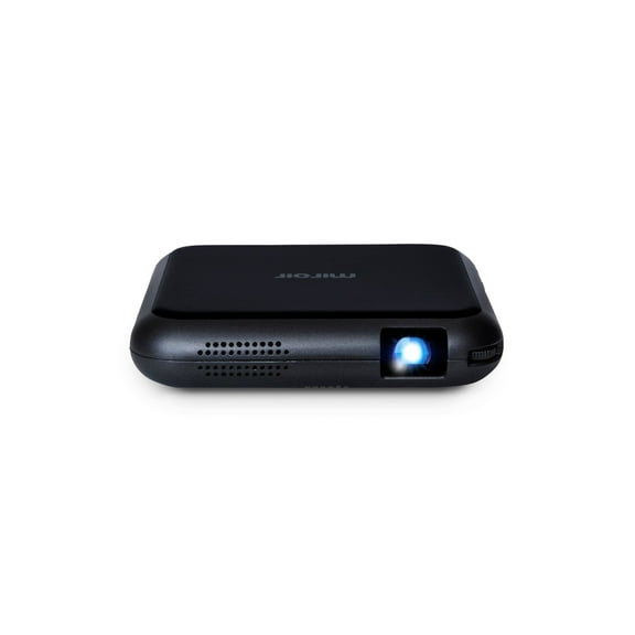 Miroir M76 Portable Projector, 360p, 40 ANSI Lumens, Up to 70” Display
