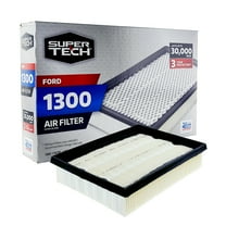 Super Tech 1300 Engine Air Filter, Replacement Filter for Ford Fits select: 2006-2012 FORD FUSION, 2006 LINCOLN ZEPHYR