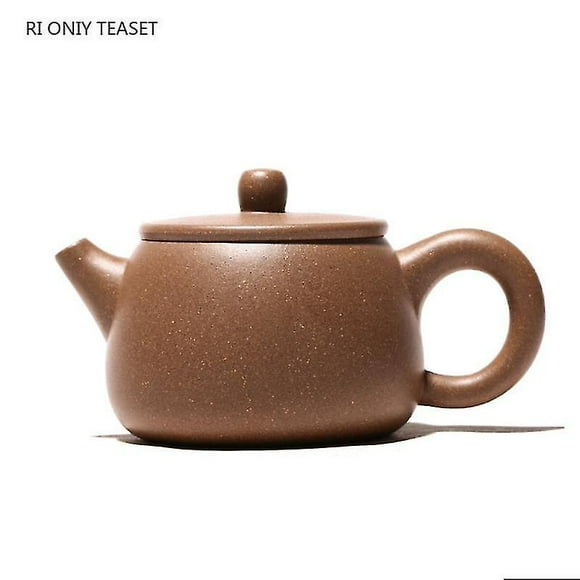 Coffee tea sets 100ml chinese yixing purple clay teapots ball shaped infuser tea pot raw ore handmade