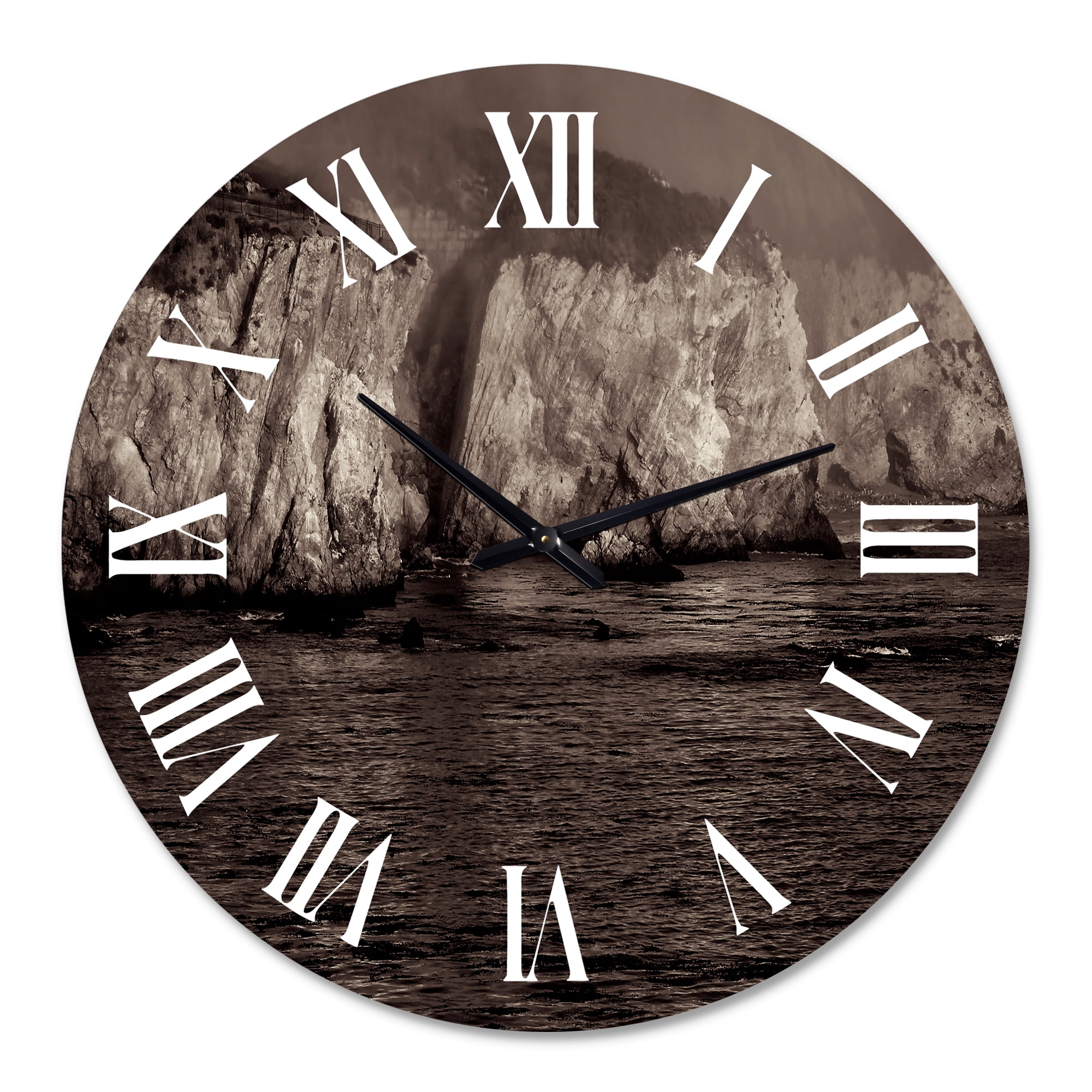 Designart 1 in Quartz Modern/Contemporary Wall Clock