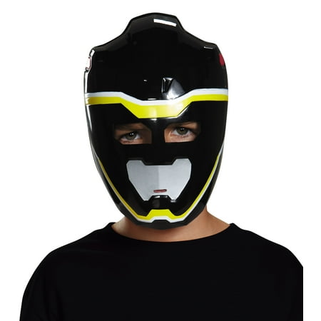 Disguise Black Ranger Dino Charge Vacuform Mask Costume