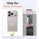 thumbnail image 3 of Funda NIFBANG Z para iPhone 17 Pro Max con Soporte Metálico Sin Bisel, 3 of 9