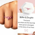 thumbnail image 6 of TNOBHG Women Bowknot Ring Women's Sparkling Cubic Zirconia Bowknot Decor Finger Band Exquisite Thin Ring Jewelry Gift Women Statement Ring, 6 of 8