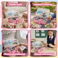 thumbnail image 4 of 3000PCS Arts and Crafts Supplies for Kids DIY Craft Kits Art Supplies Materials Kids Crafts Set with Pipe Cleaners Craft Box Preschool Homeschool Toys Gift for Boys and Girls Age(Pink), 4 of 11