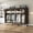 Brown, variant on 78.74inch Dark Gray Fabric Wardrobe, 8 Storage Compartments Multi Hanging Zones, 16mm Steel Tube Large Capacity Closet Organizer