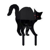 Gmogad Halloween Yard Signs Outdoor Decor, Spooky Ground Stakes Garden Decorations, Waterproof Durable Plastic Lawn Inserts for Scary Halloween Party Haunted House Display