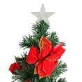 thumbnail image 3 of 4' Pre-Lit Poinsettias Artificial Christmas Tree - Multicolor Lights, 3 of 6