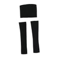 thumbnail image 2 of 1: 6 Skala Womans Tube Top Campañas Figuras Ropa Disfraz Cosplay Tube Top negro, 2 of 9