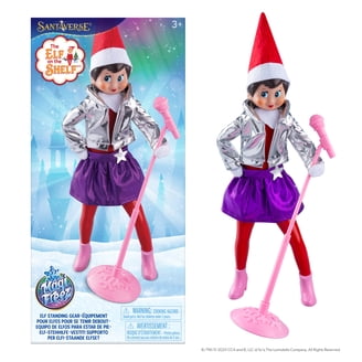 elf on the shelf purple dress Amazon.com: The Elf on The Shelf Claus Couture Plum Party Plum Party Dress Outfit - Festive Elf Girl Christmas Dress - Vintage 2018 Claus Couture Accessory