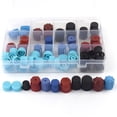 thumbnail image 3 of Air 77pcs Car Air Conditioning Repairing Accessory Universal Auto Air Conditioning Replacement Service Port Dust Cap Set, 3 of 6