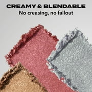 Hard Candy Glitteratzi، لوحة ظلال العيون، لمسة نهائية لامعة، غبار القمر، 5 ظلال لامعة، 0.26 أونصة