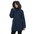 thumbnail image 3 of Wantdo Women's Winter Jacket Waterproof Winter Coat Padded Parka Jacket with Hood Navy S, 3 of 8