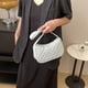 thumbnail image 3 of Bolso de hombro con hilo bordado de rombos Ins para mujer, Bolso acolchado coreano (verde), 3 of 6