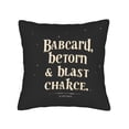thumbnail image 4 of Set of 2 Decorative Throw Pillow Covers 18x18in with Dark Background Light Beige Quote & Star Accents for Couch Bed Car, 4 of 8