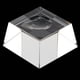 thumbnail image 2 of Soporte de Exhibición de cristal trapezoidal transparente Sunnimix para bolas de cristal de 80-100 mm Estilo 1, 2 of 8