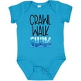 thumbnail image 3 of Inktastic Crawl Walk Swim Wave Design Boys or Girls Baby Bodysuit, 3 of 5