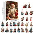 thumbnail image 3 of kladzum Advent Calendar 2025 Christmas Countdown Calendar, Cute Kitty Acrylic Decoration Holiday Gifts Box Advent Calendars Christmas Decorations, 3 of 9