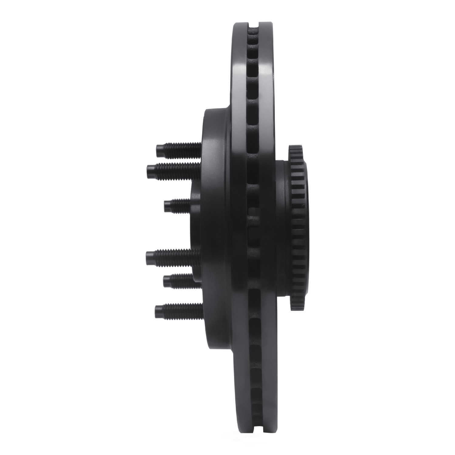 Dynamic Friction Company 633-54184R DFC Brake Rotor - Drilled And Slotted - Black